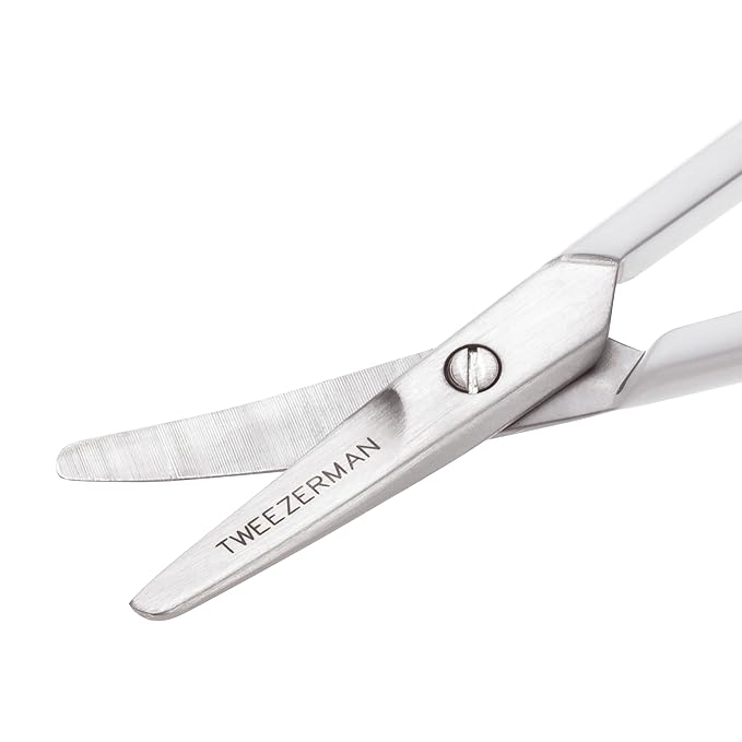 Tweezerman Baby Manicure Kit Includes Nail Clipper, Grooming Brush, Nail Trimming Scissors, and Nail File