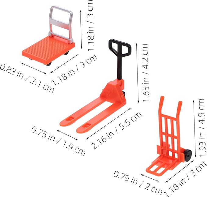 1 Set Traffic Toys Tools Model Forklift Model Auto Mini
