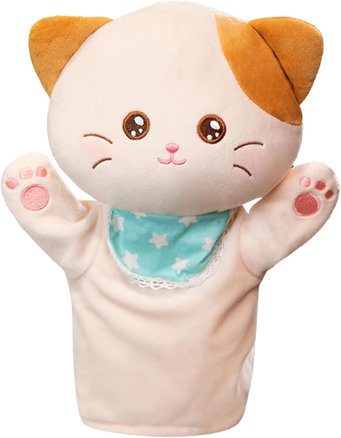 Hand Puppets Plush Animals Toys Dolls for Kids Imaginative Pretend