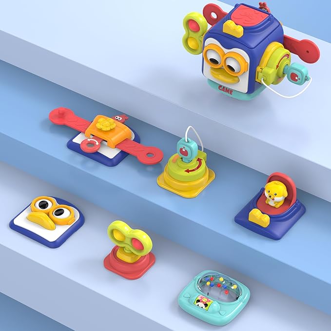 Montessori Toys for 1 Year Old, Sensory Toys for Toddlers 1-3 1 Year 12-18 Months 1 2 3 Year