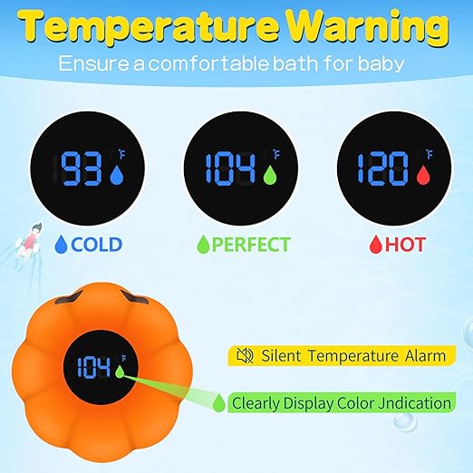 Baby Thermometer,with LED Display and Temperature Warning