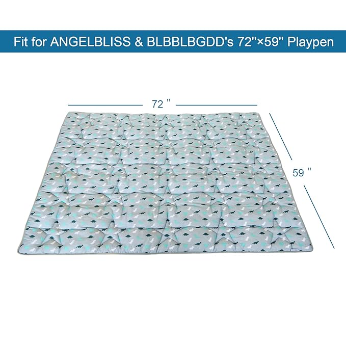 Baby Play Mat for 71'' x 59'' Playpen, Playmat for Babies and Toddlers Large & Thick