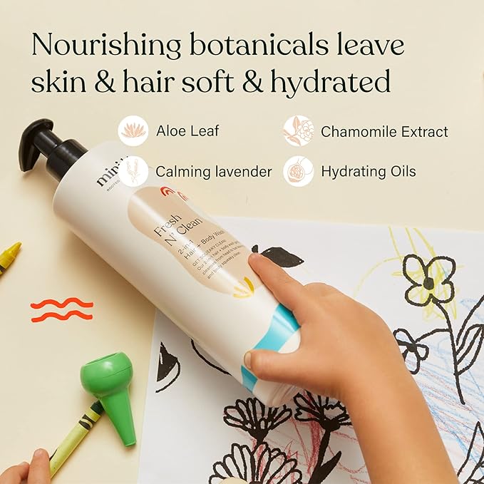 Fresh N’ Clean 2-in-1 Hair + Body Wash | Shampoo Sulfate-Free 16.6 oz
