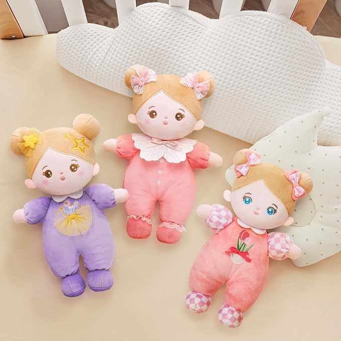 OUOZZZ Soft Baby Doll for Girls - My First Baby 10"
