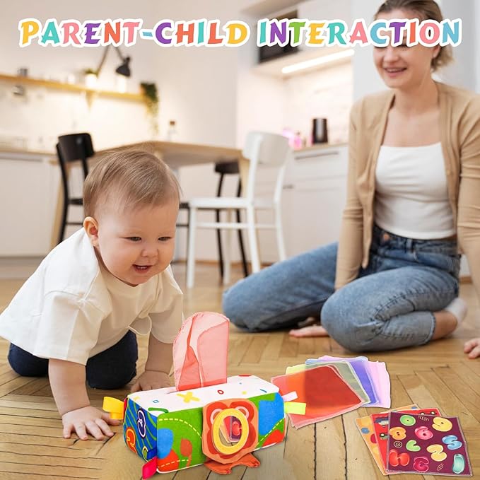 Baby Toys 6 to 12 Months - Baby Tissue Box Toys 1 Year