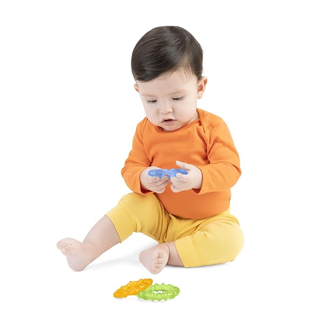 Bright Starts Chill & Teethe Water-Filled BPA-Free Baby Teething Toy, 3 Months+