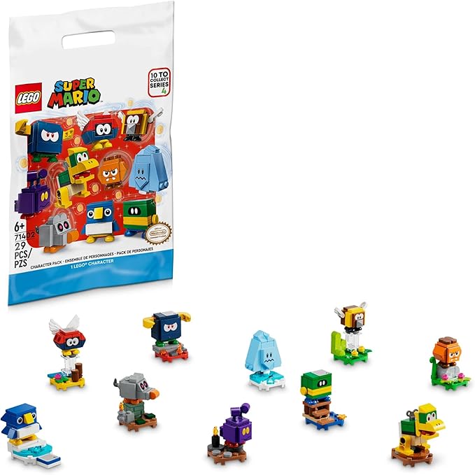 LEGO Super Mario Character Packs – Series 4 71402 Building 6 and (71360 and 71387) for