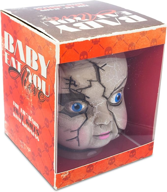Nerd Block Baby Eat You Alive Broken Doll Head Collectible
