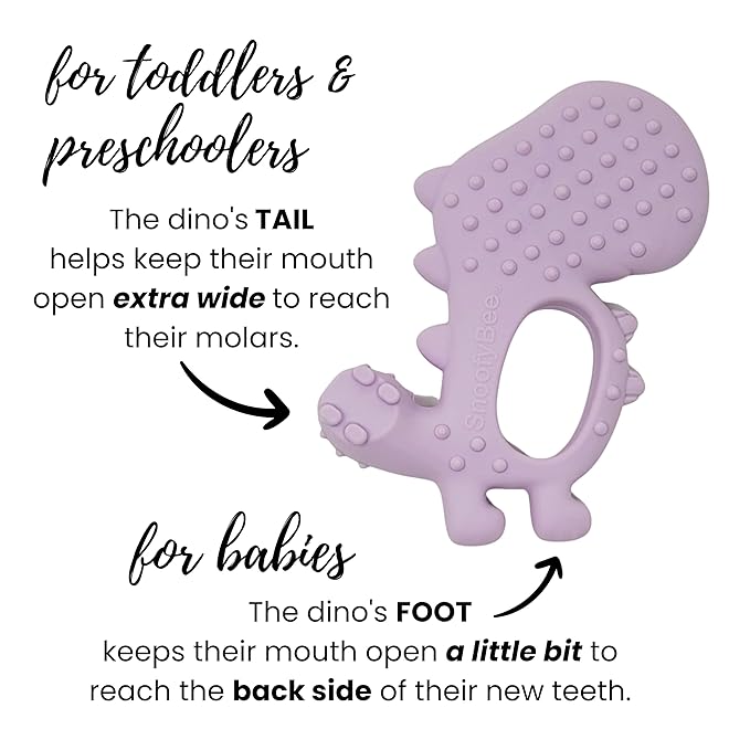 Brushing Buddy - 2-in-1 Silicone Teether and Brushing-Time Mouth Prop