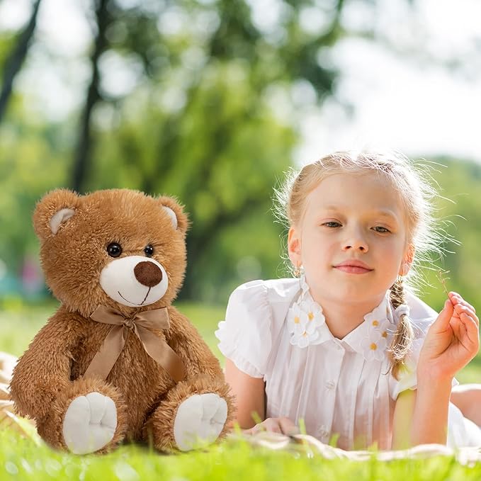 Super Color Teddy Bear Stuffed Animals Plush Toy for Children 14 inch