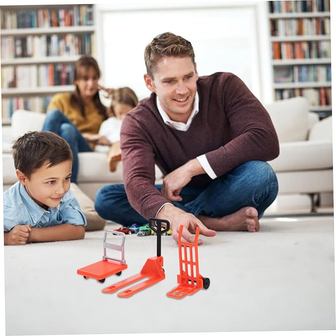 1 Set Traffic Toys Tools Model Forklift Model Auto Mini