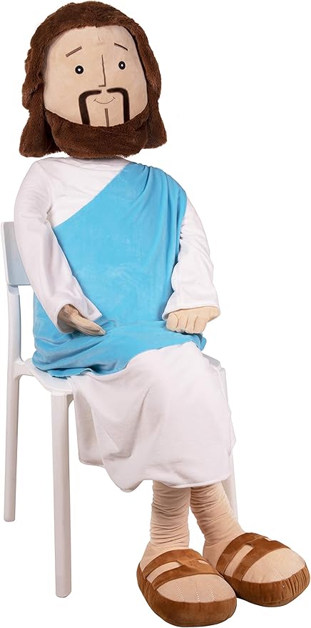 Giant 6 Foot Plush Jesus Doll; Great for Christmas, Easter