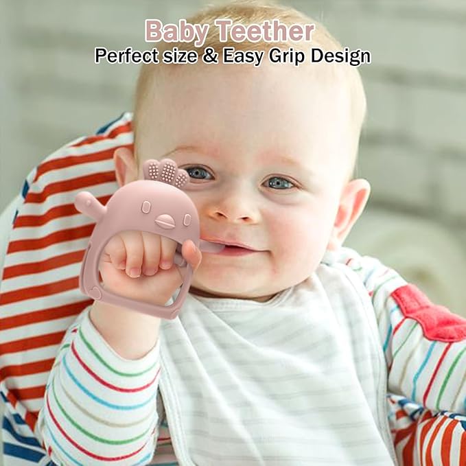 Baby Food Fruit Feeder & Mini Freezer Nibble Tray, Breastmilk Popsicle Molds for Baby Cooling Relief