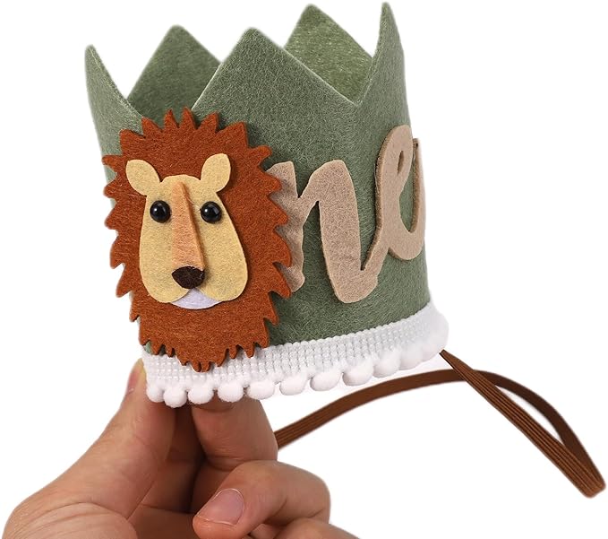 First Birthday Hat, Boy Girls Party Hats Baby Birthday Hat 1 1st