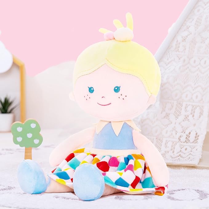 Onetoo Soft Baby Doll for Girls First Baby Doll Plush 14"(Milly Series)
