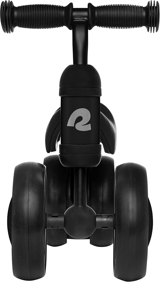 Retrospec Cricket Baby Walker Balance Bike with 4 Wheels 12-24 Months 1 Year