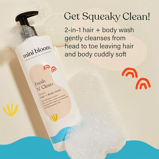Fresh N’ Clean 2-in-1 Hair + Body Wash | Shampoo Sulfate-Free 16.6 oz