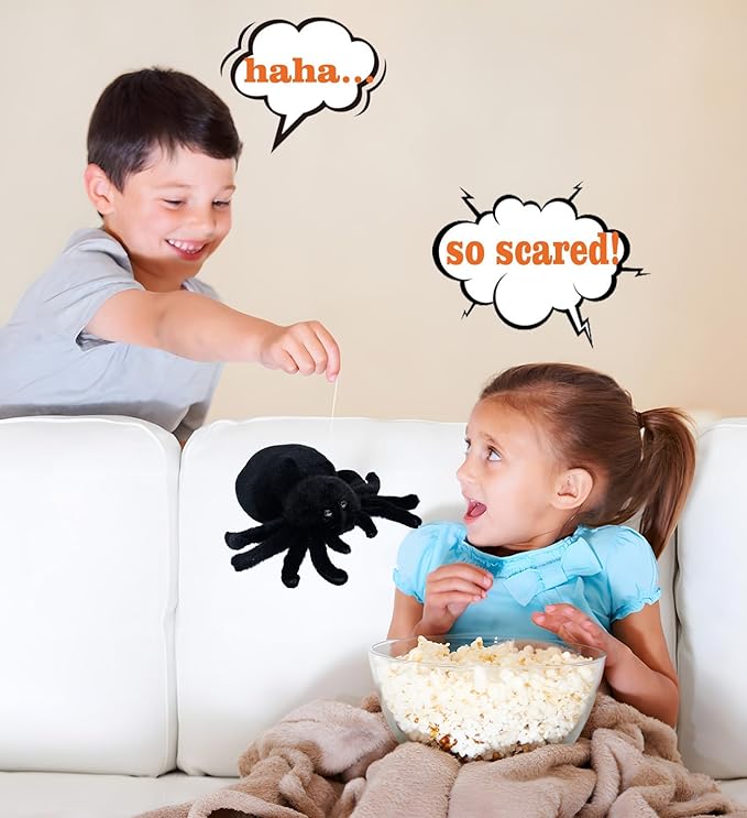 HWD Soft Stuffed Spider Dolls, Cute Plush Animals