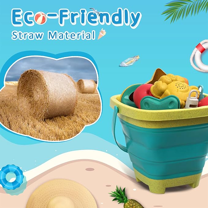 HomeMall 14PCS Beach Toys for Kids, Sand Toys Set for Toddlers