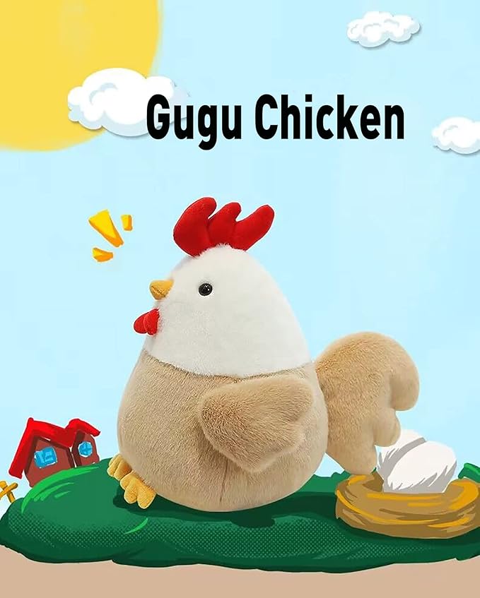 Chicken Stuffed Animal Chicken Plush Doll Toy 8 inch