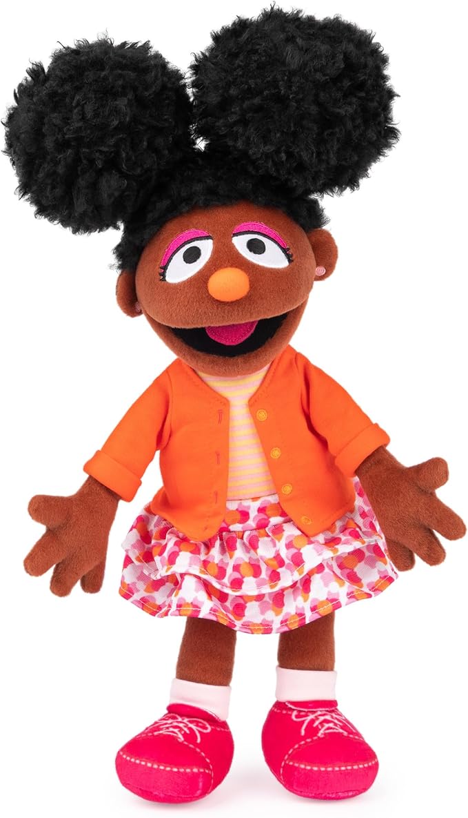GUND Sesame Street Official Gabrielle Plush, Premium Plush Doll for Ages 1 & Up 13”
