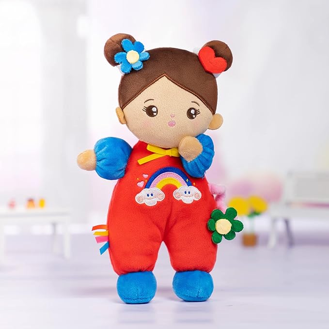 OUOZZZ Soft Baby Doll for Girls - First Hispanic Baby 10"