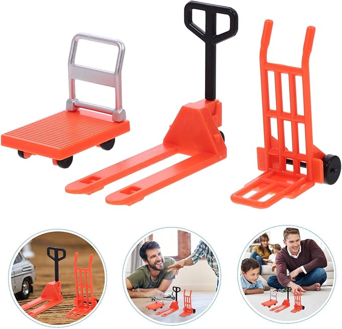 1 Set Traffic Toys Tools Model Forklift Model Auto Mini