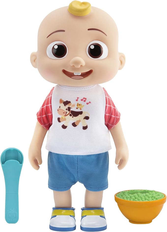 CoComelon Deluxe Interactive JJ Doll - Includes JJ, Shirt