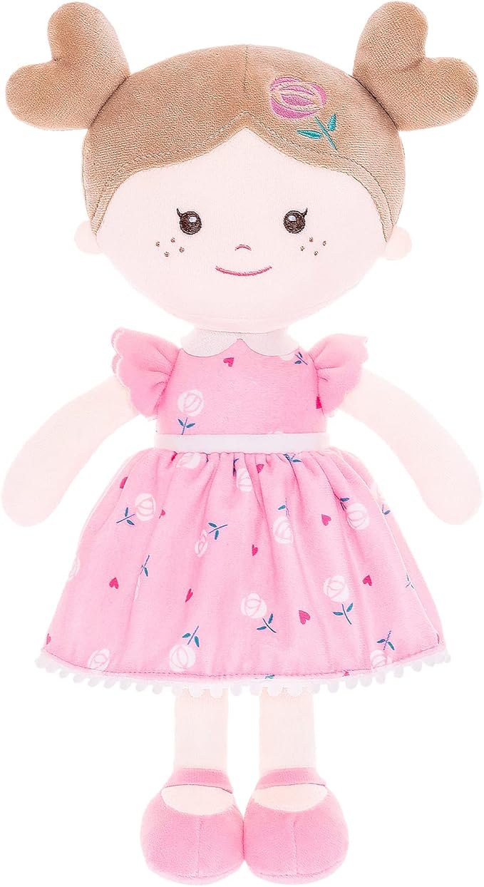 Onetoo Soft Baby Doll for Girls First Baby Doll Plush 14"(Milly Series)
