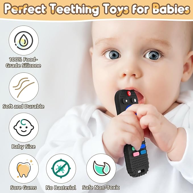 AiTuiTui Teething Relief Teethers Toys for Babies 3 6 9 12 Months 9 12 18 Months