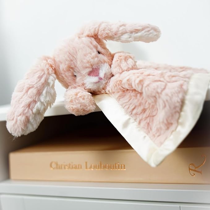 Mary Meyer Putty Nursery Character Blanket, Pink Bunny