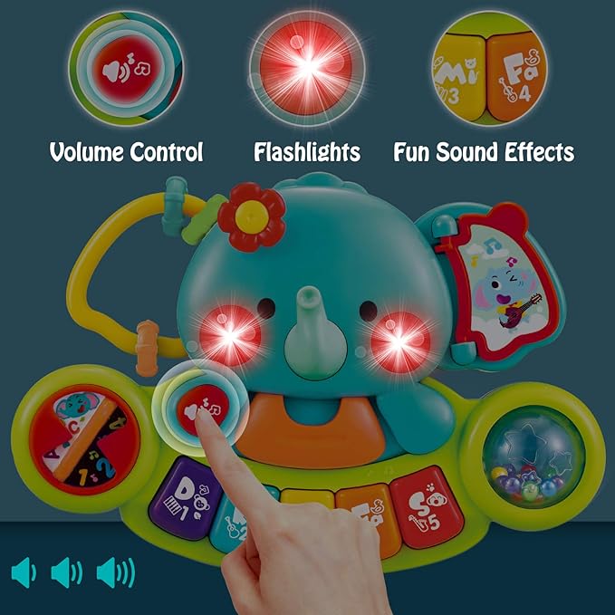 HISTOYE Baby Piano Toys for 1 Year Old Boy Girl 6 to 12 Months 6 9 12 18 24 Months 1 2