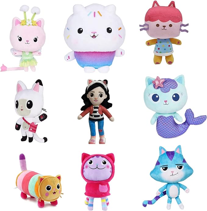 GUANKE Girl Doll, Soft and Cuddly Stuffed Plush Toys for Kids