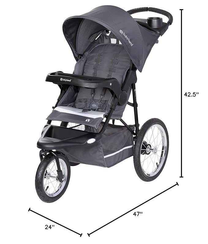 Baby Trend Expedition® Jogger, Dash Grey
