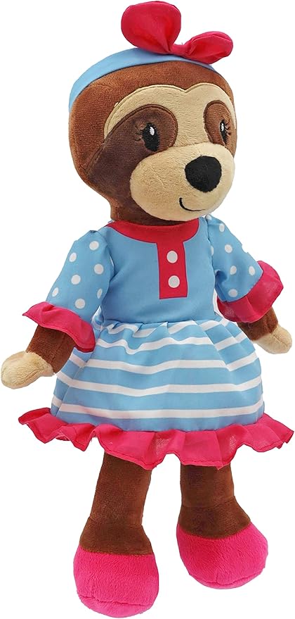 Playtime by Eimmie Plushible Rag Doll - Soft Dolls for Baby, Girls 14 Inch