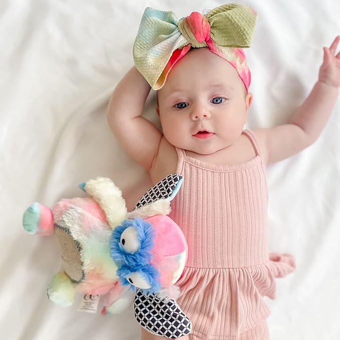 & Toddler Plush Soft Bean Bag Toy with Full Color