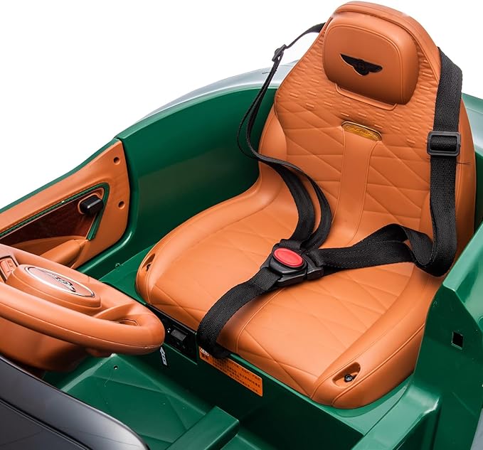 Hetoy Kids Ride On Car, Licensed Bentley Bacalar 12V Electric Vehicles w/Parent Remote Control 3 Speeds,