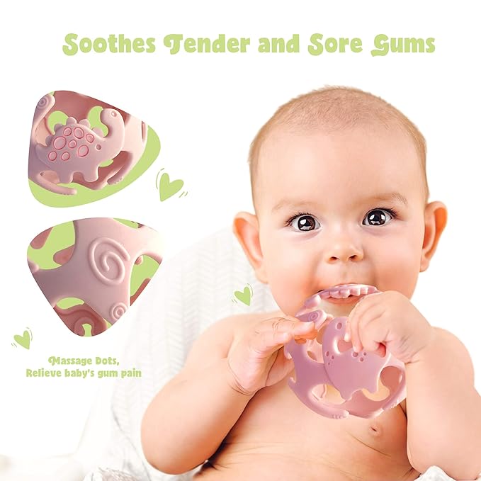 Ashtonbee Baby Fruit Pacifer Feeder 2 Pack Perfect for Introducing 6-12 Months