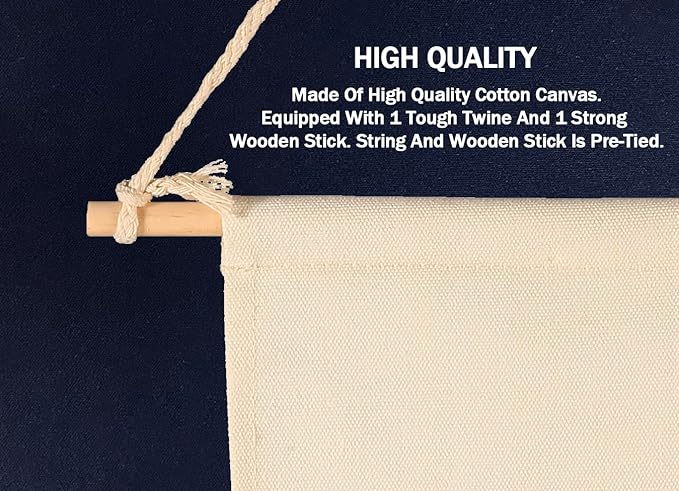 GEANHIL Natural Beige Heart Banner - 15.6'' x 11'', Wall Mount