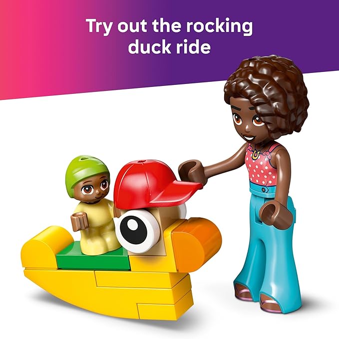 LEGO Friends Aliya's Baby Sister's Playroom Building Toy - Pretend Play Set for Kids, Girls and Boys, Ages 6+ - with 2 Minidolls, Baby Figure, and Stroller - Gift Idea for Birthdays - 42645