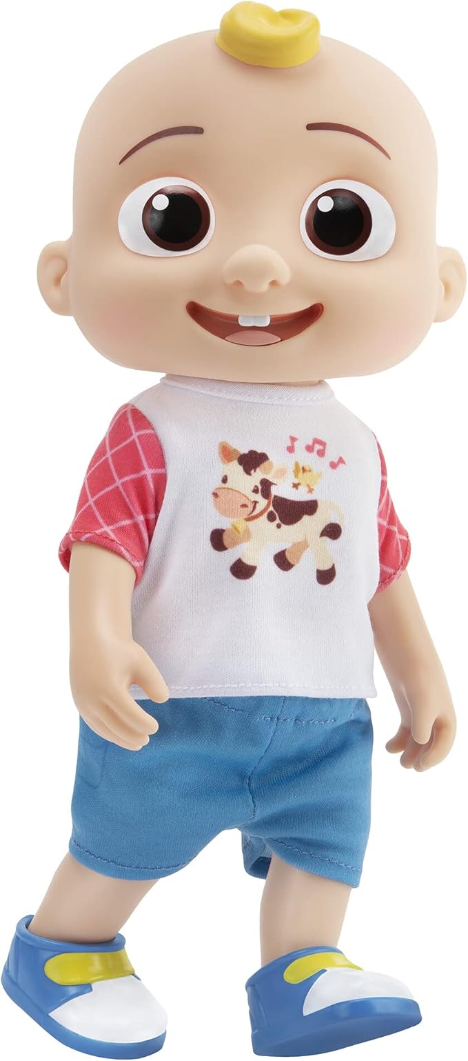 CoComelon Deluxe Interactive JJ Doll - Includes JJ, Shirt