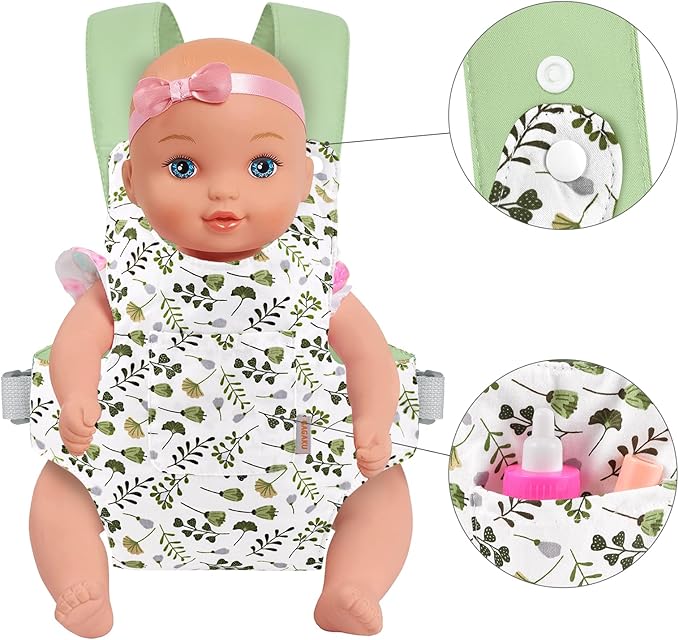 GAGAKU Baby Doll Carrier for Toddler Stuffed Animal Carrier Baby