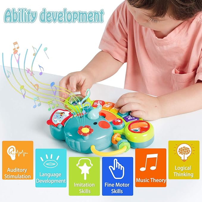 HISTOYE Baby Piano Toys for 1 Year Old Boy Girl 6 to 12 Months 6 9 12 18 24 Months 1 2