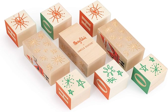 Uncle Goose Merry Maker Blocks - Made in The USA