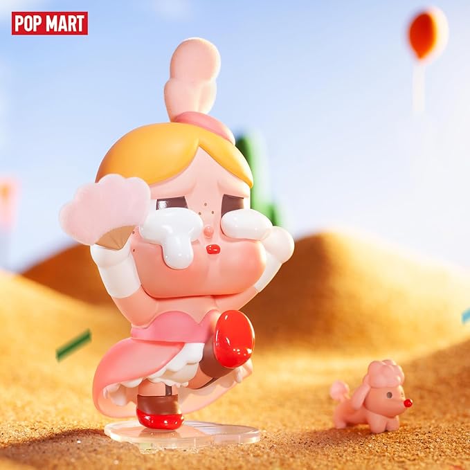POP MART CRYBABY Crying Parade Series Blind Box Figures, Random Design Mystery Toys for Modern Home Decor
