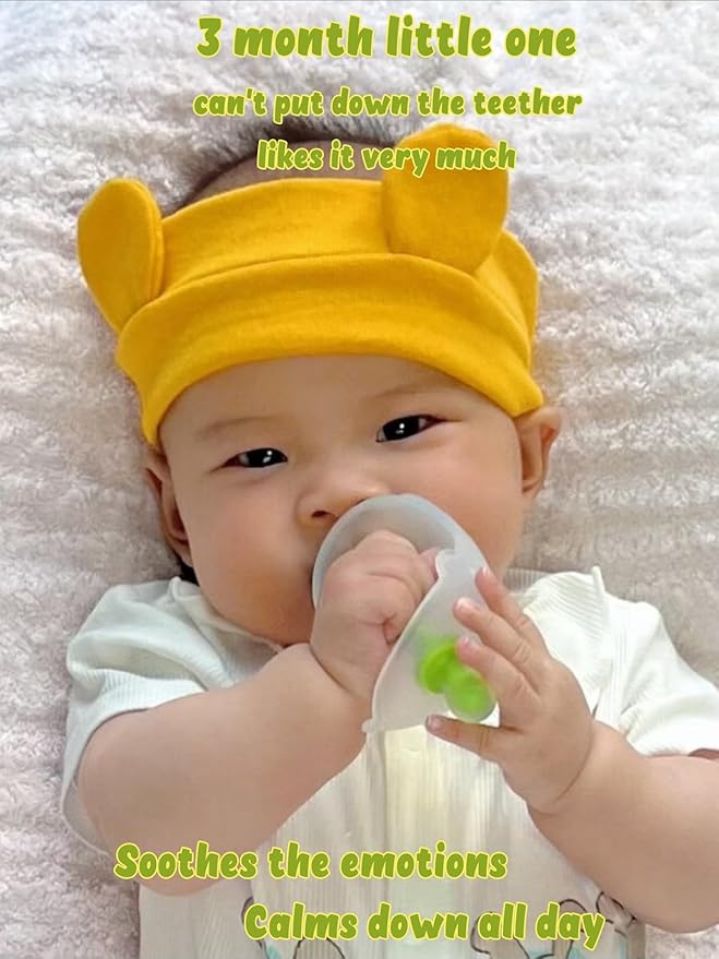 Baby Teething Toys for Babies 3-12 Months, teethers for Babies 3-6 Months