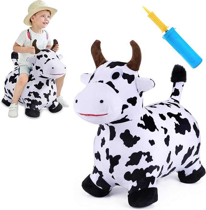 iPlay, iLearn Bouncy Pals Cow Hopping Horse 18 Months 2 3 4 5