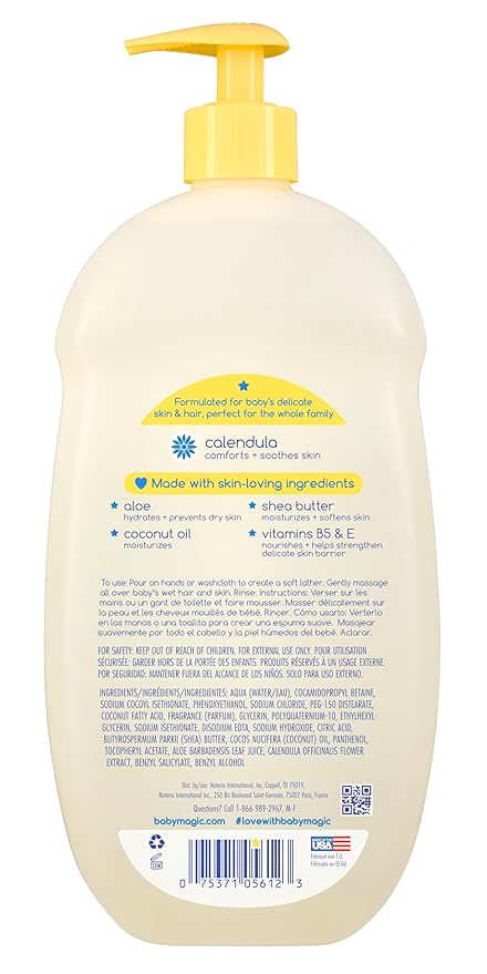 Baby Magic Moisturizing Hair & Body Wash, 30 Fl Oz