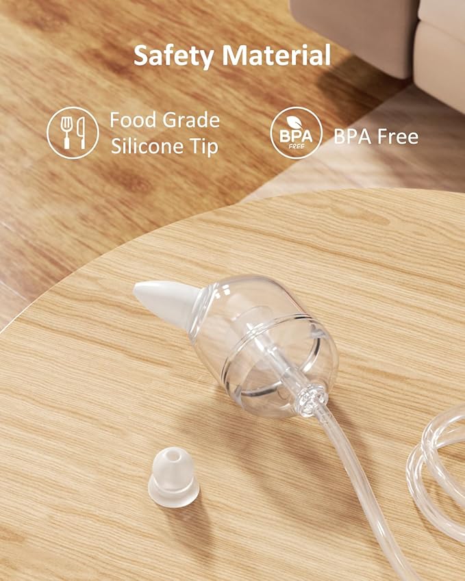 HEYVALUE Nasal Aspirator for Baby, Electric Nose Suction for Baby with 9 Levels Suction