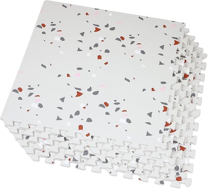 Clevr 24 Sq Ft Extra Large Interlocking EVA Foam Baby 6 pcs 6'x4'